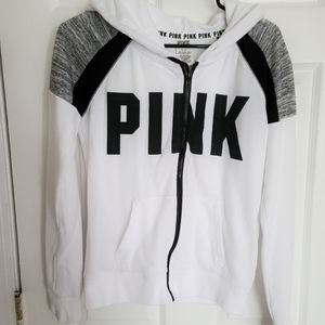 VS Pink Zip Up Hoodie - S 💖